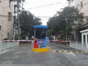 上海寶山358弄小區(qū)車牌識別