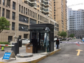 浙江省杭州市桐廬縣城濱江大聯(lián)小區(qū)車牌識別