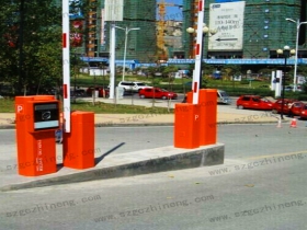 山東省青島某小區(qū)停車場票箱